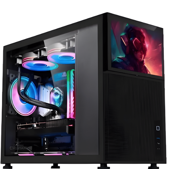 Imagen de CASE CHASIS ARMAGGEDDON TESSARAX COREVISION - VIDRIO TEMPLADO - RESOLUCION 1280 X 800 - 3 VENTILADORES