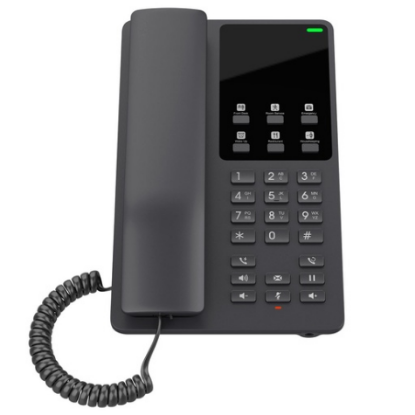 Imagen de TELEFONO IP HOTELERO GRANDSTREAM GHP621W 2 CUENTAS SIP 2 LINEAS GDMS NO POE