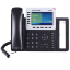 Imagen de TELEFONO HOTELERO IP GRANDSTREAM 6 LINEAS CON PANTALLA COLOR 4.3" - BLUETOOTH - POE - AUDIO HD