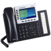 Imagen de TELEFONO HOTELERO IP GRANDSTREAM 6 LINEAS CON PANTALLA COLOR 4.3" - BLUETOOTH - POE - AUDIO HD