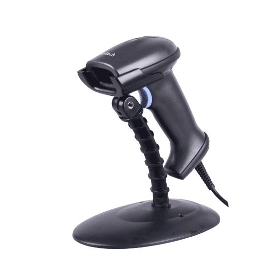 Imagen de LECTOR DE CODIGO DE BARRAS UNITECH - 1D - INCLUYE USB Y BASE