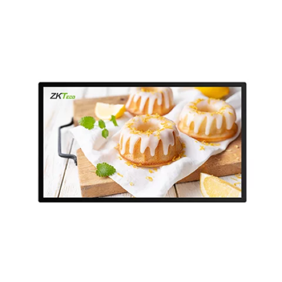 Imagen de PANTALLA PUBLICITARIA 32" HORIZONTAL ZKTECO - ANDROID 7.1 - 1GB RAM - 2USB - RJ45