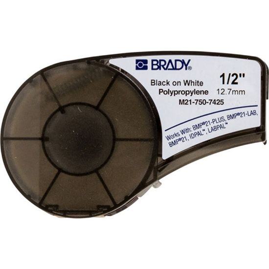 Imagen de CINTA BRADY M21-500-7425 POLIPROPILENO BLANCA 12.7MM 6.4M