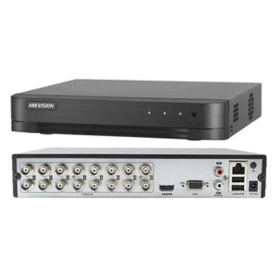 Imagen de DVR GRABADOR DE VIDEO HIKVISION 16 PUERTOS - 5MP - USB 2.0 - HDMI - VGA