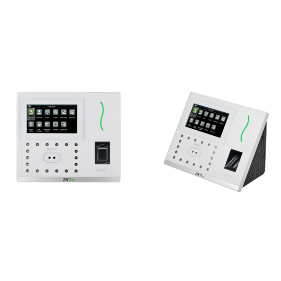 Imagen de TERMINAL DE CONTROL DE ACCESO G3-ID ZKTECO - RELOJ BIOMETRICO - ROSTRO Y HUELLA - TARJETA TERMINAL - DETECCION DE ROSTRO