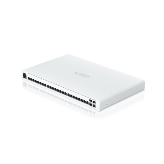Imagen de SWITCH UBIQUI UISP PRO 220W - 27V - 24 PUERTOS POE - GBE RJ45 PORTS
