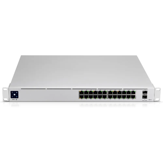 Imagen de SWITCH PRO UBIQUITI 24 PUERTOS POE - UNIFI - UBIQUITI - 2 SFP - RJ45