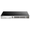 Imagen de SWITCH D-LINK 24 PUERTOS 10/100 MBPS - RJ45 - GIGABIT SFP 