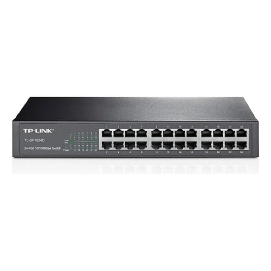 Imagen de SWITCH TP-LINK 24 PUERTOS PARA DESKTOP - RACK FAST ETHERNET 10/100