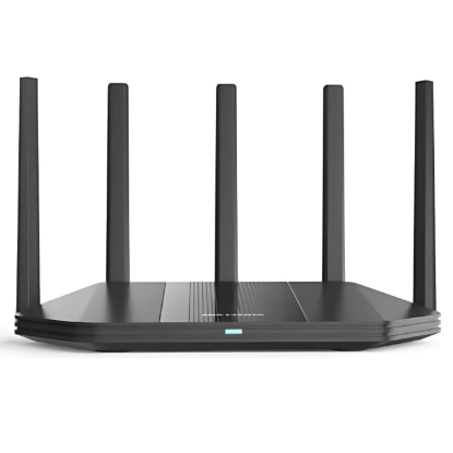 Imagen de ROUTER INALAMBRICO HIKVISION WIFI 6 1800MBPS - DOBLE GIGABIT CON CABLE - DOBLE BANDA 5G - 
