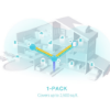Imagen de ROUTER INALAMBRICO TP-LINK DECO X50 AX3000 - WIFI 6 DOBLE BANDA 