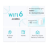 Imagen de ROUTER PACK 2 TP-LINK WIFI 6 MESH - AX3000 MBPS - GIGABIT