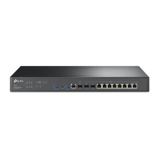 Imagen de ROUTER TP-LINK VPN OMADA ER8411 - PUERTOS 10G - USB - GIGABIT ETHERNET