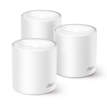 Imagen de ROUTER TP-LINK DECO X10 3 PACK SISTEMA WIFI - AX15000 - 120DISP - 2 PUERTOS GIGABIT 