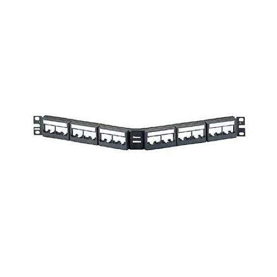 Imagen de PANEL MODULAR PANDUIT ANGULAR 24 PUERTOS CON ETIQUETA