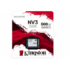 Imagen de UNIDAD DE ESTADO SOLIDO KINGSTON SSD 500GB - 5000MBS - PCIE EXPRESS - M.2 - 2.5"