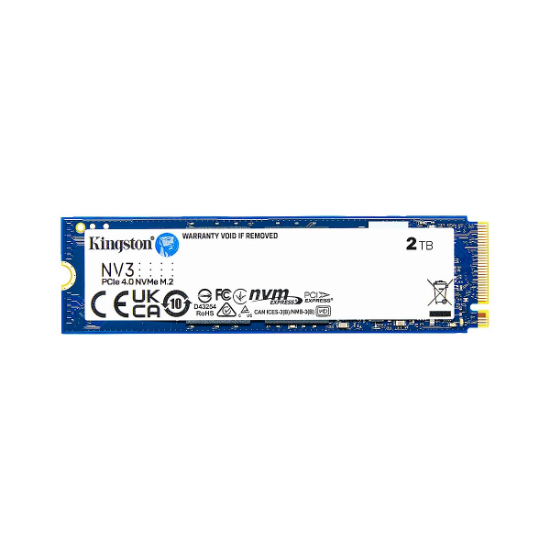 Imagen de UNIDAD DE ESTADO SOLIDO KINGSTON NV3 2TB SSD M.2 - 6000MB - PCIE 4.0