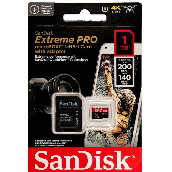 Imagen de TARJETA SANDISK EXTREME PRO MICROSDXC UHS-I - 1TB 200MB/S