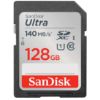Imagen de TARJETA SANDISK ULTRA SDHC UHS-I Y SDXC UHS-I 128GB 140MB/S