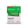 Imagen de UNIDAD DE ESTADO SOLIDO WD GREEN SN3000 2TB M.2 2280 - PCIE 4.0
