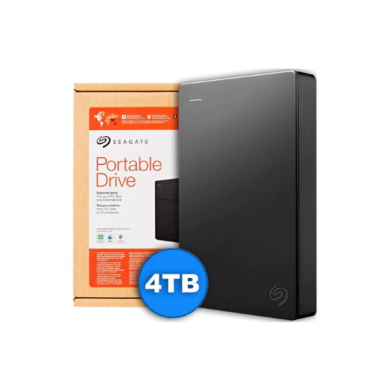 Imagen de DISCO DURO EXTERNO SEAGATE 4TB 2.5" PORTABLE DRIVE - USB 3.0 - PLUG & PLAY
