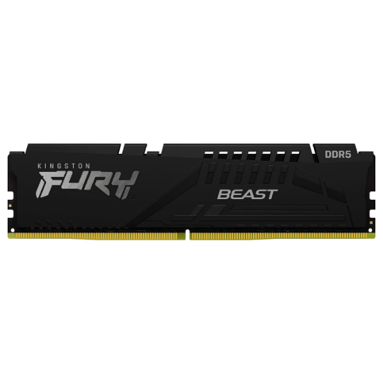 Imagen de MEMORIA RAM KINGSTON FURY BEAST 8GB DDR5 5600MHZ BLACK - CL40
