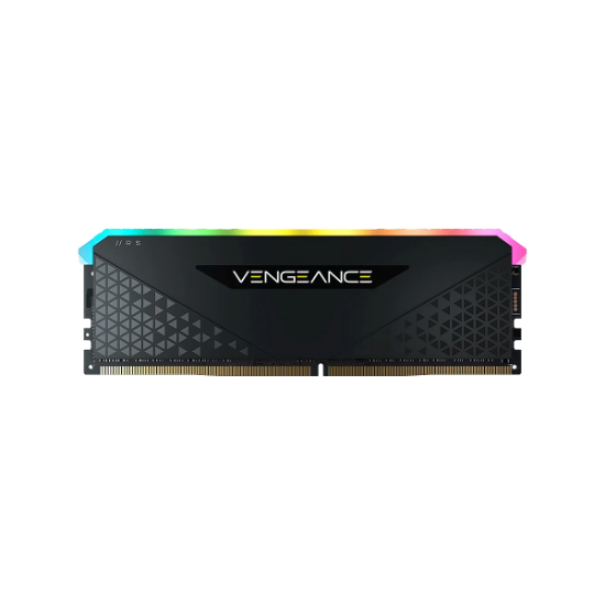Imagen de MEMORIA RAM DIMM CORSAIR VENGEANCE RGB 8GB DDR4 3200MHZ 