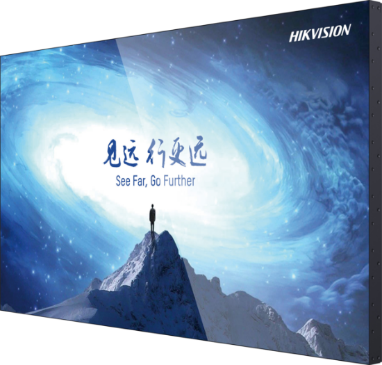 Imagen de MONITOR VIDEOWALL HIKVISION DS-D2046TL-2B 46" FULLHD 60HZ VGA × 1, HDMI × 1, DVI × 1, DP × 1, USB × 1