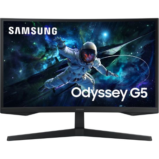 Imagen de MONITOR SAMSUNG GAMING CURVO ODYSSEY G5 27" 2560 X 1440 QHD - 165HZ - HDMI - DP