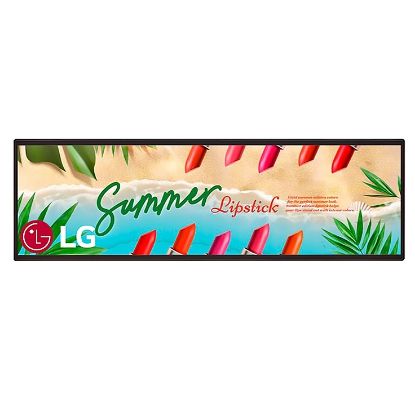 Imagen de MONITOR LG 37” IPS 1920X540 FHD STRETCH SIGNAGE ULTRAWIDE 2 HDMI - DP BLACK
