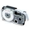 Imagen de CINTA ETIQUETA PARA CASIO XR-12WE BLANCA LETRA NEGRA 12MM 8 METROS