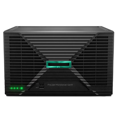 Imagen de HPE PROLIANT MICROSERVER GEN11 6325P 3.5GHZ 4C 1P 1X16GB U 4LFF NHP 2X1TB HDD 1X180W PS LA SERVER