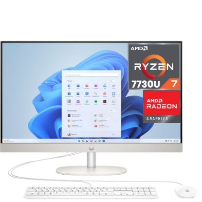 Picture of TODO EN UNO HP 27 CR0271LA AMD RYZEN 7 7730U 4.8GHZ – 16GB DDR4 - 512GB SSD - 27″FHD – WINDOWS 11 HOME