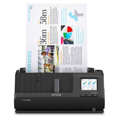 Imagen de ESCÁNER COMPACTO DE DOCUMENTOS CON PANTALLA TÁCTIL WORKFORCE ES-C380W USB - WIFI 