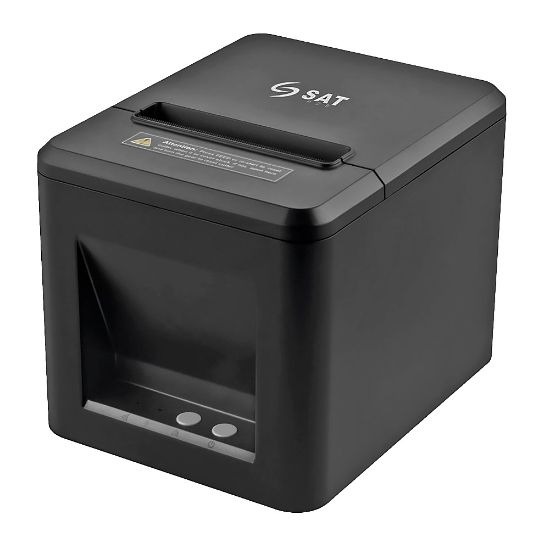 Imagen de IMPRESORA TÉRMICA DIRECTA SAT Q22UE 256KB 64KB-RAM 80MM 230MM-S 203DPI 1D 2D USB ETHERNET BLACK