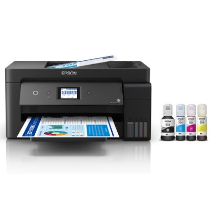 Imagen de IMPRESORA MULTIFUNCION FORMATO A3 EPSON ECOTANK L14150 ADF DUPLEX  - USB - LAN - WIFI