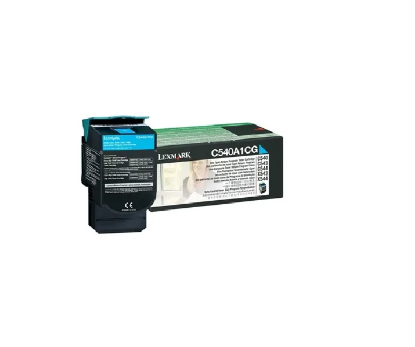 Imagen de Toner Cian lexmark  1k C540-543-544-546 | X543-544-546-548 C540A1CG