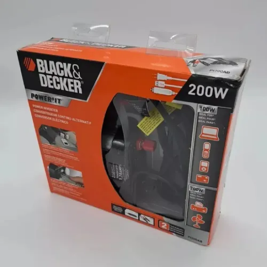Imagen de INVERSOR ELECTRICO BLACK DECKER PI200AB 