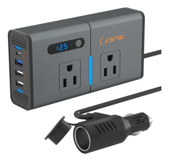 Imagen de INVERSOR BMK 200W - 12V - CON USB 